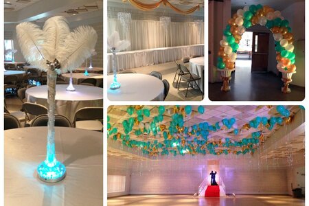 Gatsby Prom Decor for Bayside High