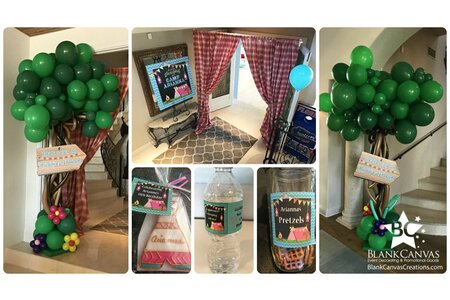 Glamping Birthday Sleepover