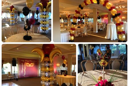 Masquerade Prom Decor for Holy Trinity