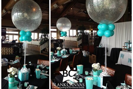Tiffany and Company themed Baby Shower