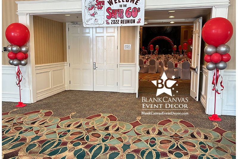 Classic Indoor Balloon Decor 